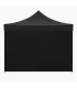 Telo laterale 3x2mt nero impermeabile di ricambio per gazebo richiudibile MARKET