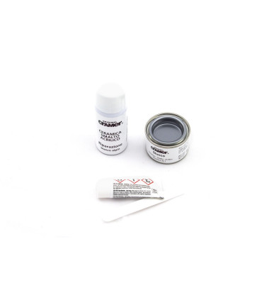 KIT PROFESSIONALE PER RIPARARE CERAMICA ED ACRILICO COLORE BIANCO EUROPA
