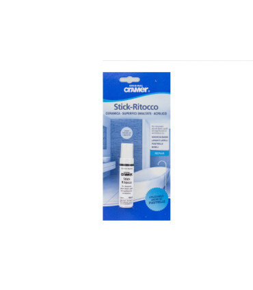 STICK RITOCCHI PER SUPERFICI IN CERAMICA ED ACRILICO COLORE BIANCO EUROPA