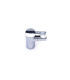 SUPPORTO DOCCIA REGOLABILE IN PVC CROMATO MONTAGGIO A PARETE PER DOCCETTA
