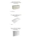 Mobile bagno sospeso in PVC con specchio e lavabo "SIMPLA 100" I Karag I Ap shop