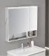 Mobile bagno sospeso in PVC con specchio e lavabo "IVA 100"I KaragI Ap shop