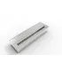 Bruciatore per camino a bioetanolo biocamino in acciaio inox 4,5 lt 61X18XH9,5 cm
