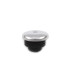 TAPPO PER CHIUSURA CURVE TECNICHE AD ESPANSIONE CON ROSONE CROMATO IN ACCIAIO 430 CON DIAMETRO INTERNO MM 46