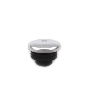 TAPPO PER CHIUSURA CURVE TECNICHE AD ESPANSIONE CON ROSONE CROMATO IN ACCIAIO 430 CON DIAMETRO INTERNO MM 46