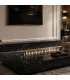 Bruciatore a incasso per camino a bioetanolo biocamino nero da 90 TOPLINE DF900VBLACK