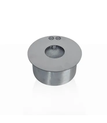 Bruciatore tondo per camino a bioetanolo biocamino inox 2,5 lt d.25 cm
