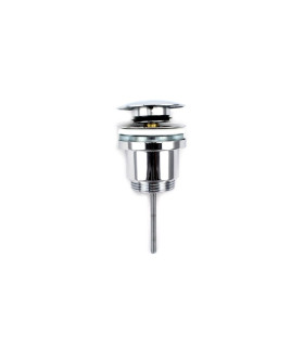 PILETTA CLICK-CLACK SENSA TROPPO PIENO DA 1"1/4 IN OTTONE CROMATO