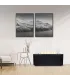 Camino a bioetanolo da terra per interno esterno CARAVAGGIO Nero L100xP40xH40 cm