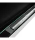 Camino a bioetanolo da parete o incasso Livorno Bianco L 90 x P 12 x H 40 con vetro