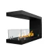 Camino a bioetanolo da incasso Trifacciale biocamino 3 Lati 90x50 MARATEA 90