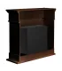 Camino a bioetanolo biocamino da terra Cambridge in legno Marrone 110x36x100h