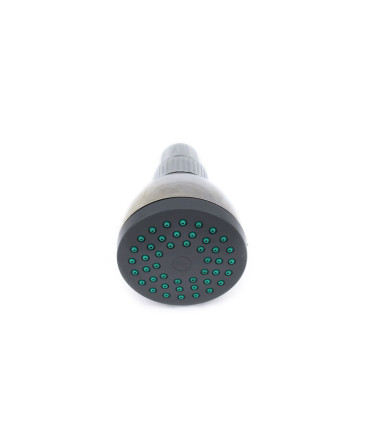 SOFFIONE ANTICALCARE 1 GETTO IN ABS CROMO