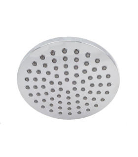 SOFFIONE DOCCIA ANTICALCARE 1 GETTO IN ABS CROMO