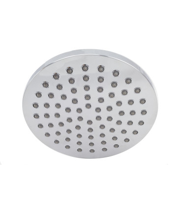 SOFFIONE DOCCIA ANTICALCARE 1 GETTO IN ABS CROMO