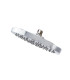 SOFFIONE DOCCIA ANTICALCARE 1 GETTO IN ABS CROMO