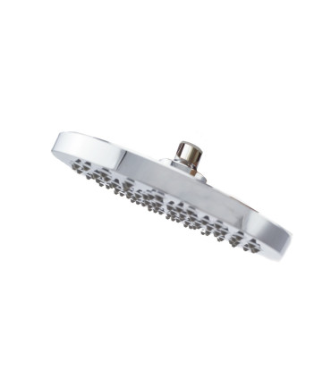 SOFFIONE DOCCIA ANTICALCARE 1 GETTO IN ABS CROMO