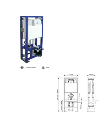 Set cassette da incasso in cornice autoportante per vasi sospesi I Karag I Ap shop