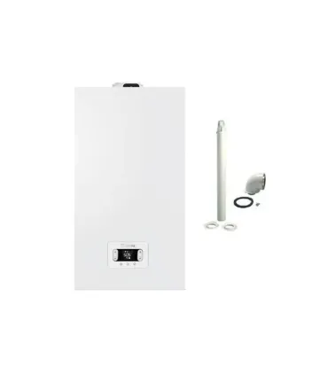 Caldaia a gas compatta con scambiatore in acciaio inox Beretta BLR con Kit Fumi I Ap shop