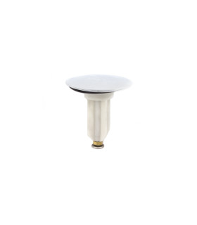 TAPPO UNIVERSALE PER PILETTA LAVABO/BIDET A SALTARELLO 1"O  CROMATO PER LAVABO