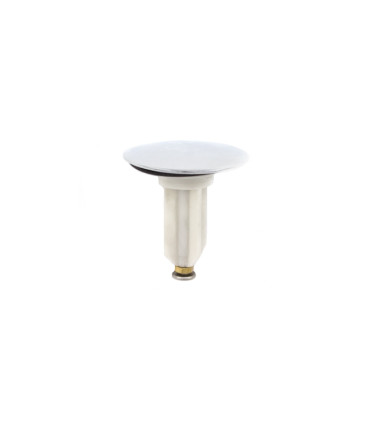 TAPPO UNIVERSALE PER PILETTA LAVABO/BIDET A SALTARELLO 1"O  CROMATO PER LAVABO