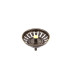 GRIGLIA INOX A CESTELLO PER PILETTE BAKET LAVELLO CUCINA COLOR BRONZO, GATTINARA