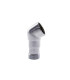 CURVA CROMATA PER DOCCETTA 1/2" M/F