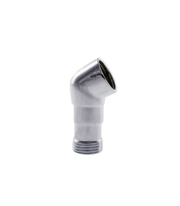 CURVA CROMATA PER DOCCETTA 1/2" M/F