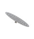 SOFFIONE DOCCIA IN ACCIAIO INOX CROMO SLIM 0.5mm TONDO