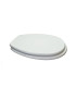 COPRIWATER/COPRIVASO MODELLO PIE' PIEMONTESINA BIANCO EUROPA CERAMICA POZZI GINORI - 1