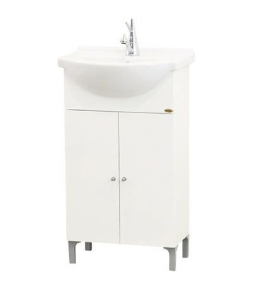 BASE E LAVABO "JOLLY" BIANCO - 1