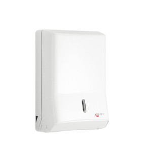 DISTRIBUTORE SALVIETTE CARTA PIEGATE BIANCO GEDY 2427 - 1