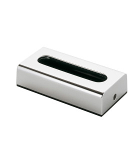 PORTA FAZZOLETTI CROMO IN RESINA TERMOPLASTICA - 1