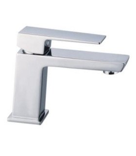 RUBINETTO MISCELATORE MONOCOMANDO LAVABO QUADRO - 1