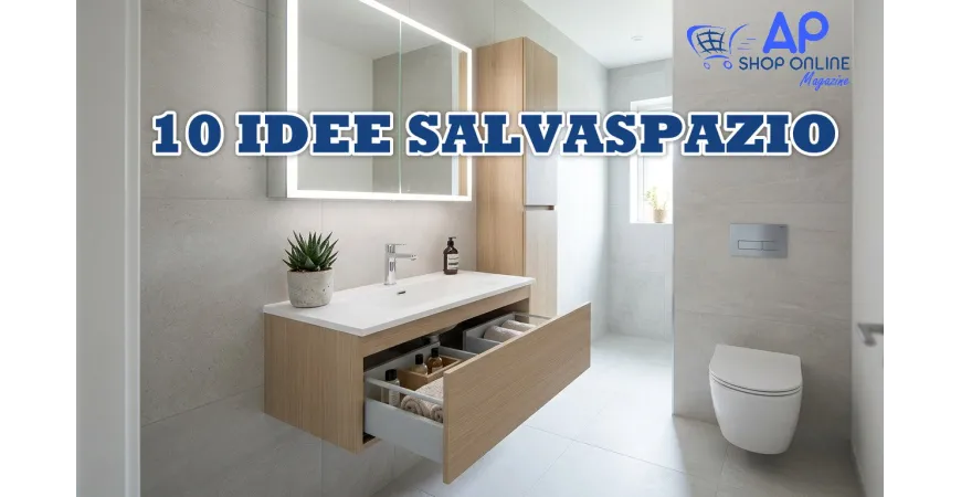 10 Idee per Bagni Salvaspazio: Soluzioni Moderne, Eleganti e di Tendenza