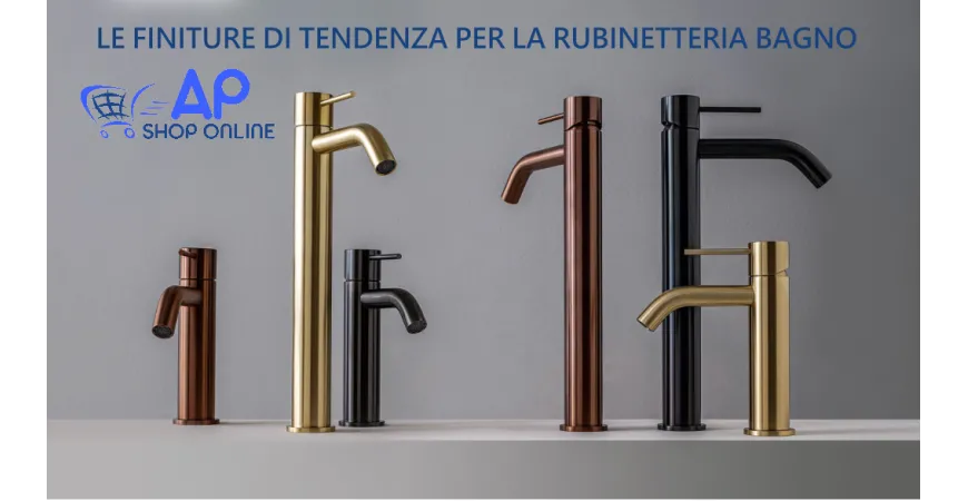 Le Finiture di Tendenza per la Rubinetteria Bagno: Eleganza e Stile per un Ambiente Moderno