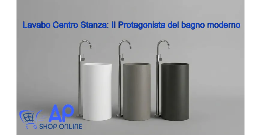 Lavabo centro stanza: il protagonista del bagno moderno tra design, eleganza e funzionalità